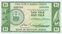 p16d from Western Samoa: 1 Tala from 1967